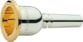 Denis Wick Heritige Bass Trombone Mouthpiece 00AL Silver Plated